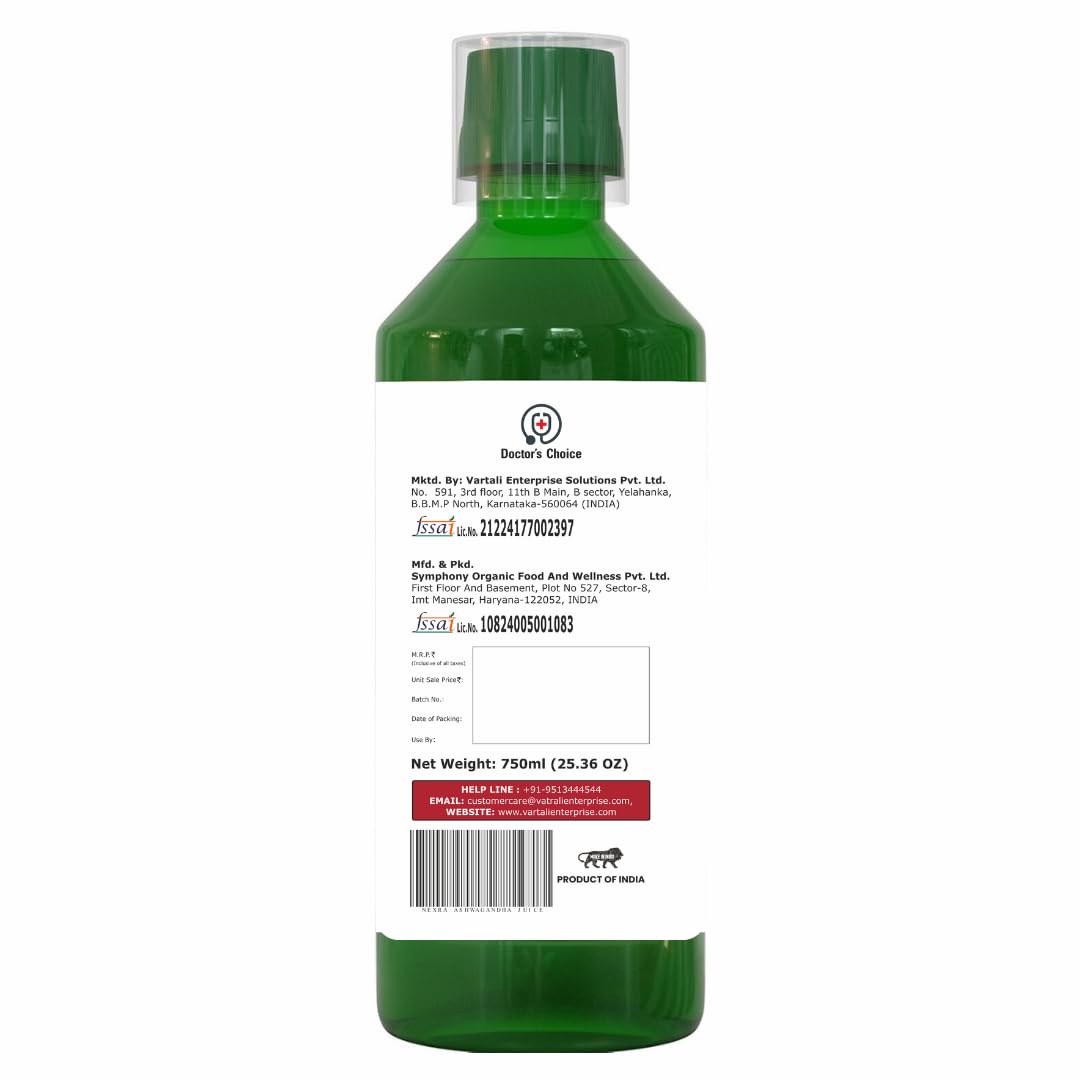 Nexra-Pure Ashwagandha Juice | Natural Stress Relief & Energy Booster | Ayurvedic Adaptogen Drink for Immunity & Vitality | No Added Sugar or Chemicals