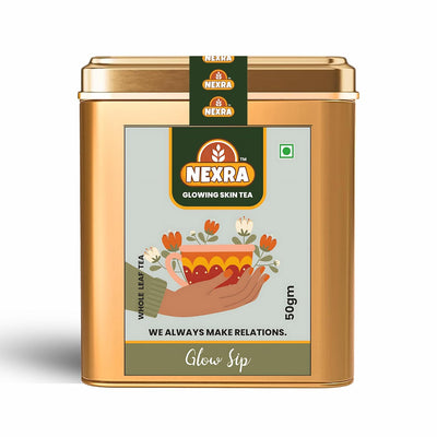 Nexra Glowing Skin Tea 50g herbal tea for radiant skin