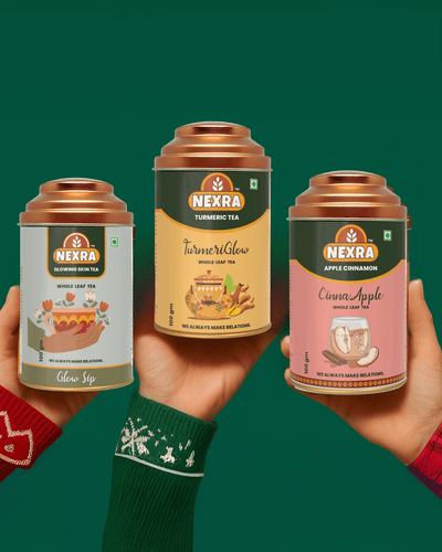 Nexra Gift Set 3 exotic herbal teas gift box