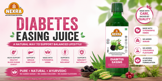 Nexra Diabetes Easing Juice Managing Everyday Wellness: How Herbal Lifestyle Choices Can Support Your Health Journey