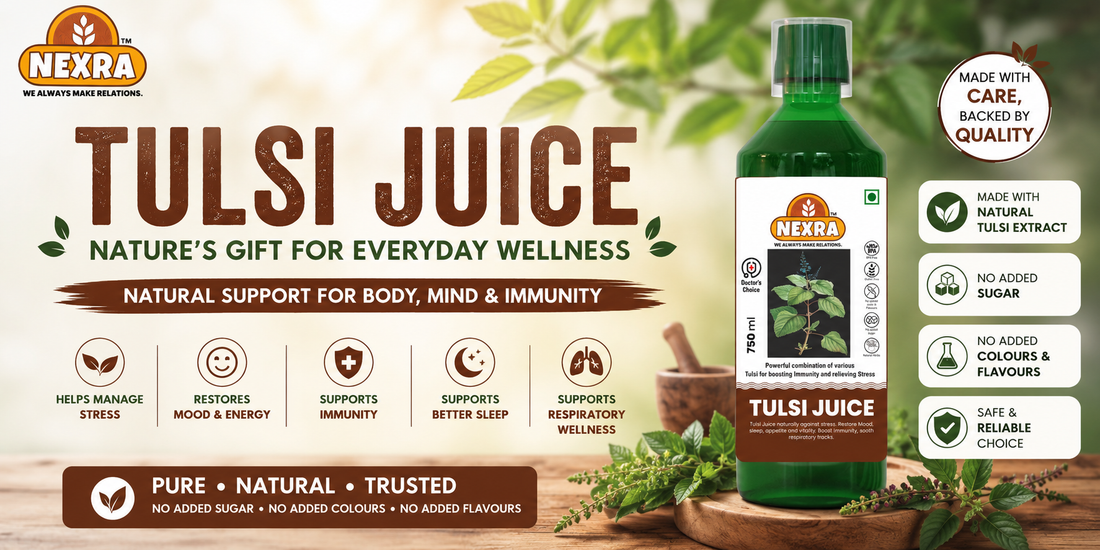 Tulsi Juice: A Natural Way to Support Your Everyday Wellness Journey