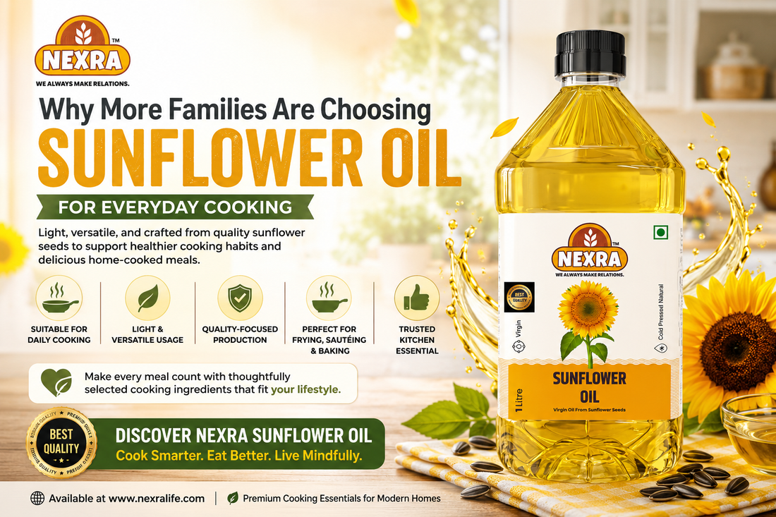 Why Choosing the Right Cooking Oil Matters: A Guide to Healthier Everyday Cooking with Sunflower Oil