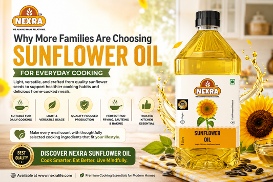 Why Choosing the Right Cooking Oil Matters: A Guide to Healthier Everyday Cooking with Sunflower Oil