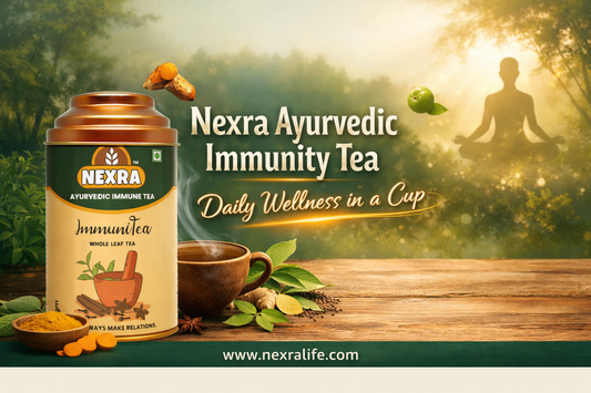 Nexra Ayurvedic Immunity Tea – Daily Wellness in a Cup