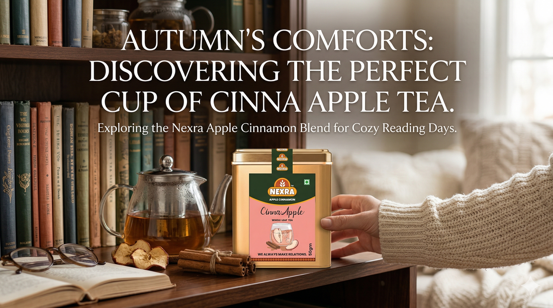Nexra Cinna Apple Whole Leaf Tea – When You Want Dessert, Not Sugar