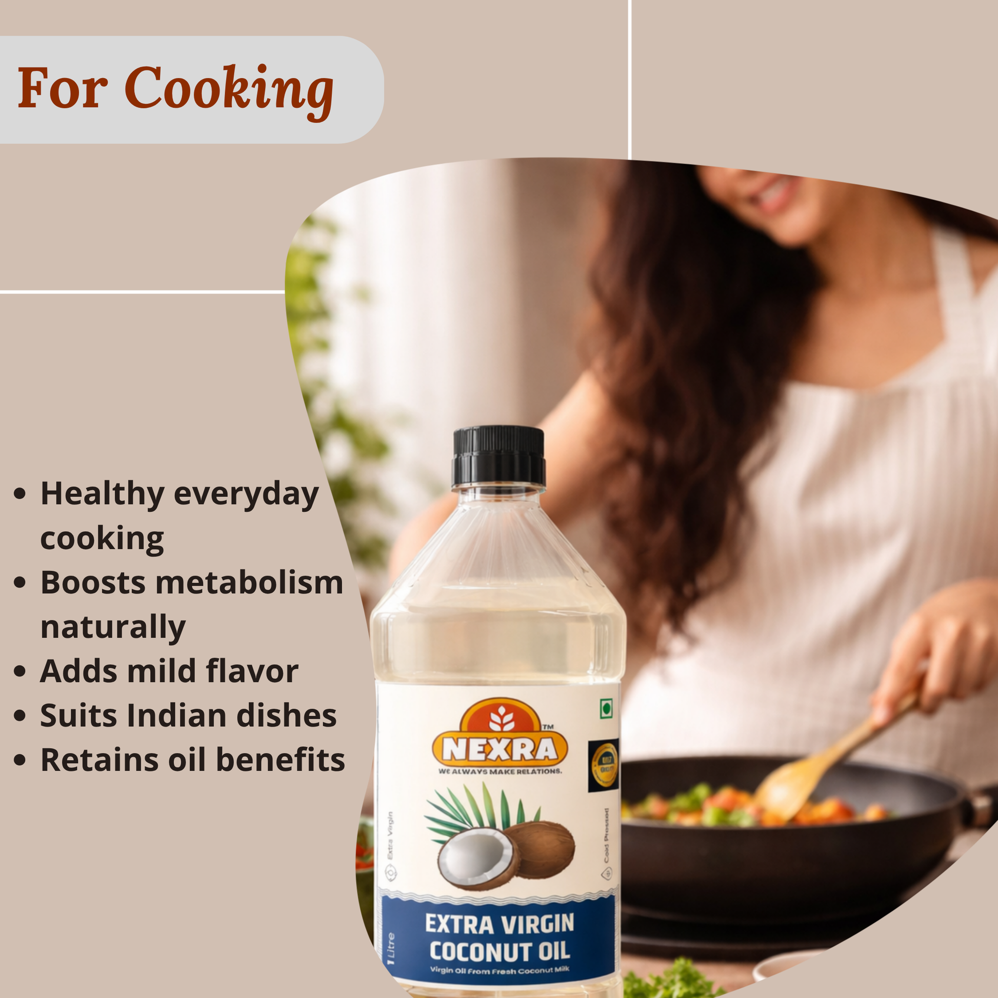  Nexra Extra Virgin Coconut Oil -1l Nexra Extra Virgin Coconut Oil -1l