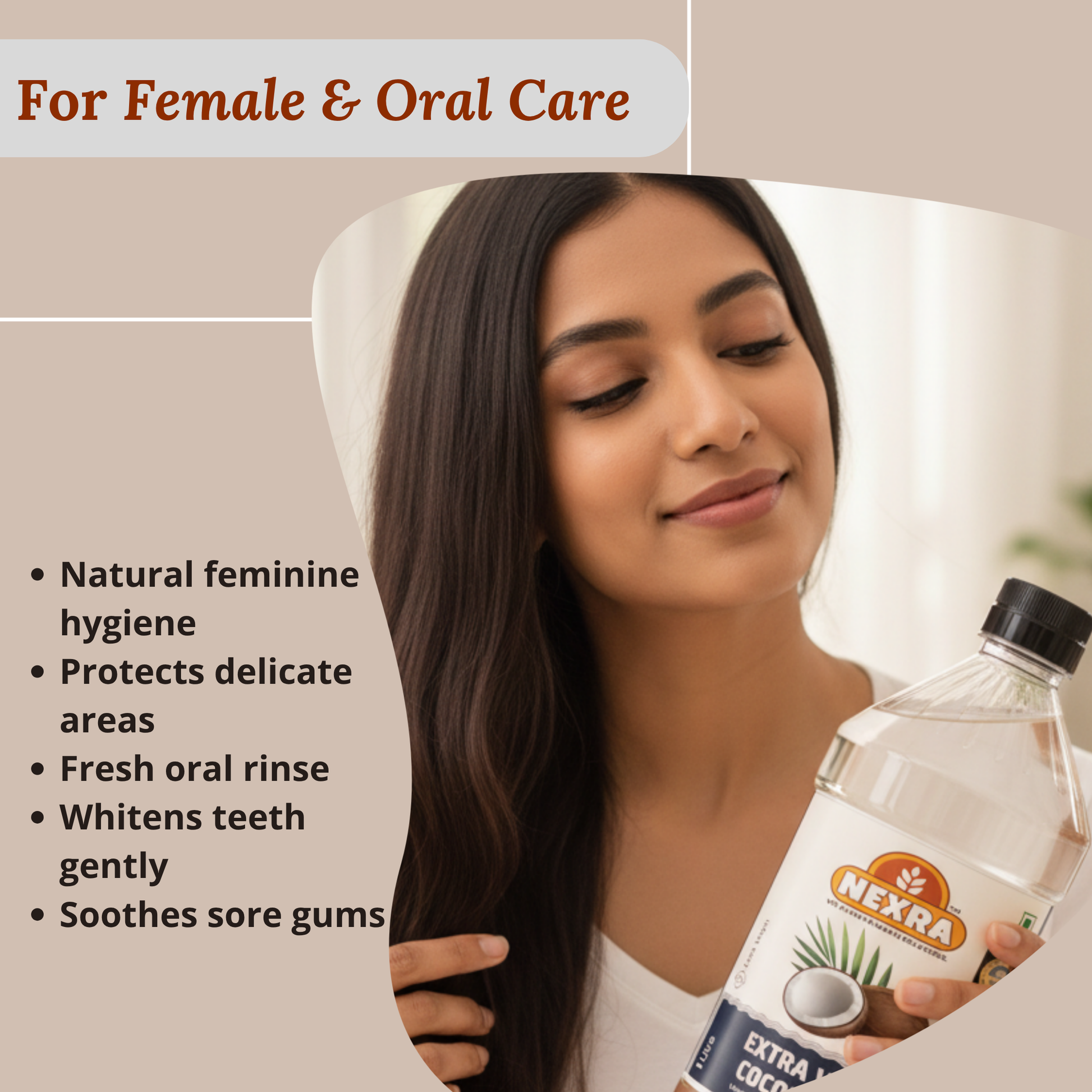Nexra Extra Virgin Coconut Oil -1l Nexra Extra Virgin Coconut Oil -1l