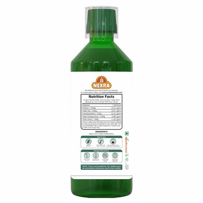 Nexra Neem Juice 750ml | Pure Ayurvedic Extract for Blood Purification | Supports Immunity, Stress Relief, Energy & Skin Health | Natural Detox Tonic