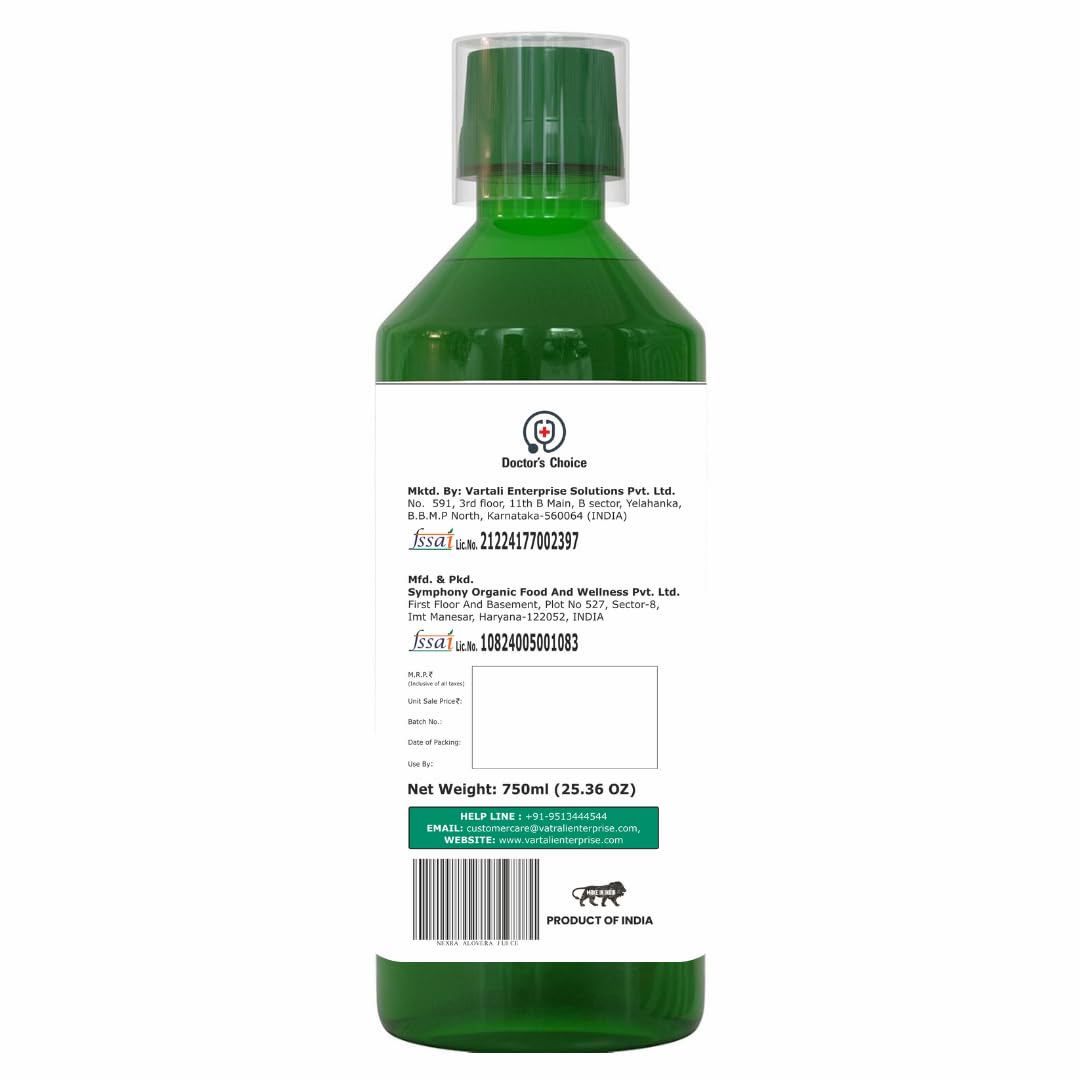 Nexra - Aloe Vera Juice with Fiber 750ml | Supports Immunity, Digestion, Skin & Respiratory Health | Helps Relieve Stress, Improve Sleep, Mood, Appetite & Boost Vitality | Ayurvedic Wellness Drink