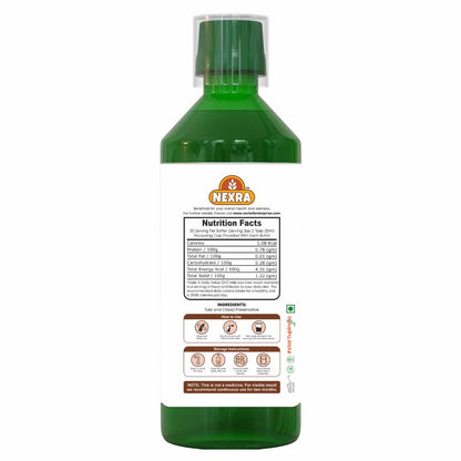 Nexra - Tulsi Juice 750ml | Pure Natural Extract | Supports Immunity, Stress Relief, Energy & Sleep | Ayurvedic Cough Remedy | Plant-Based Health Tonic