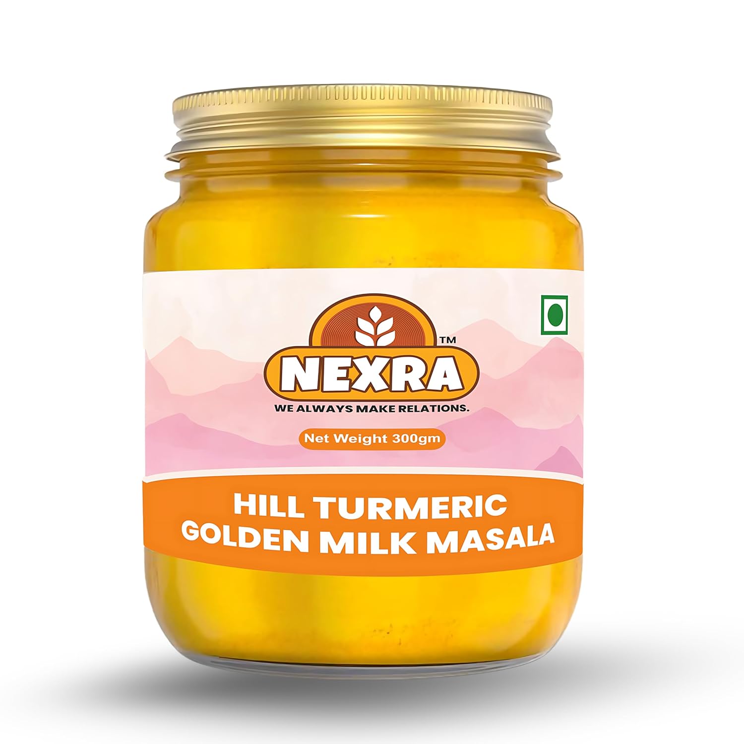  Nexra - Golden Milk Masala Himalayan Turmeric latte Powder-300gm Nexra - Golden Milk Masala Himalayan Turmeric latte Powder-300gm