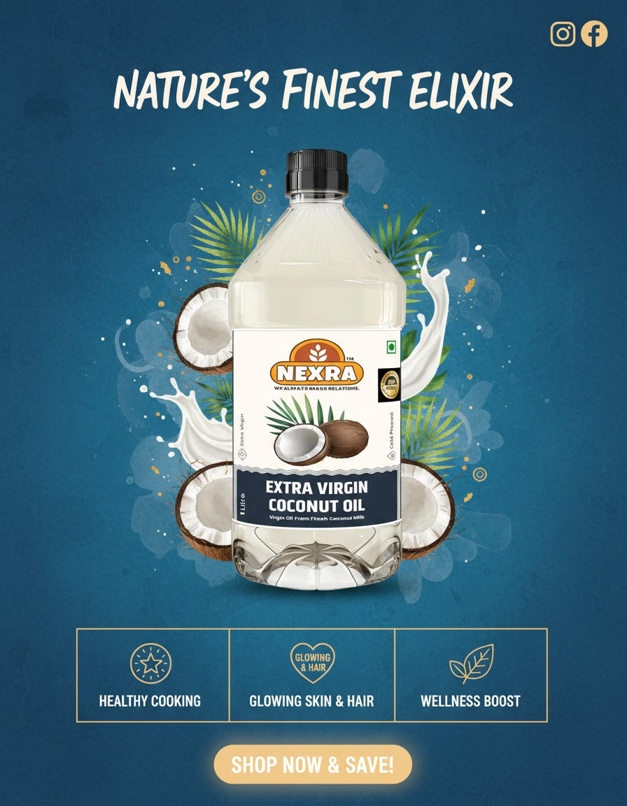 Nexra Extra Virgin Coconut Oil -1l Nexra Extra Virgin Coconut Oil -1l
