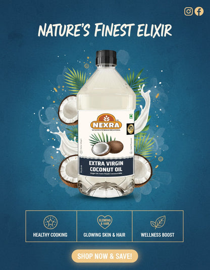 Nexra Extra Virgin Coconut Oil -1l Nexra Extra Virgin Coconut Oil -1l